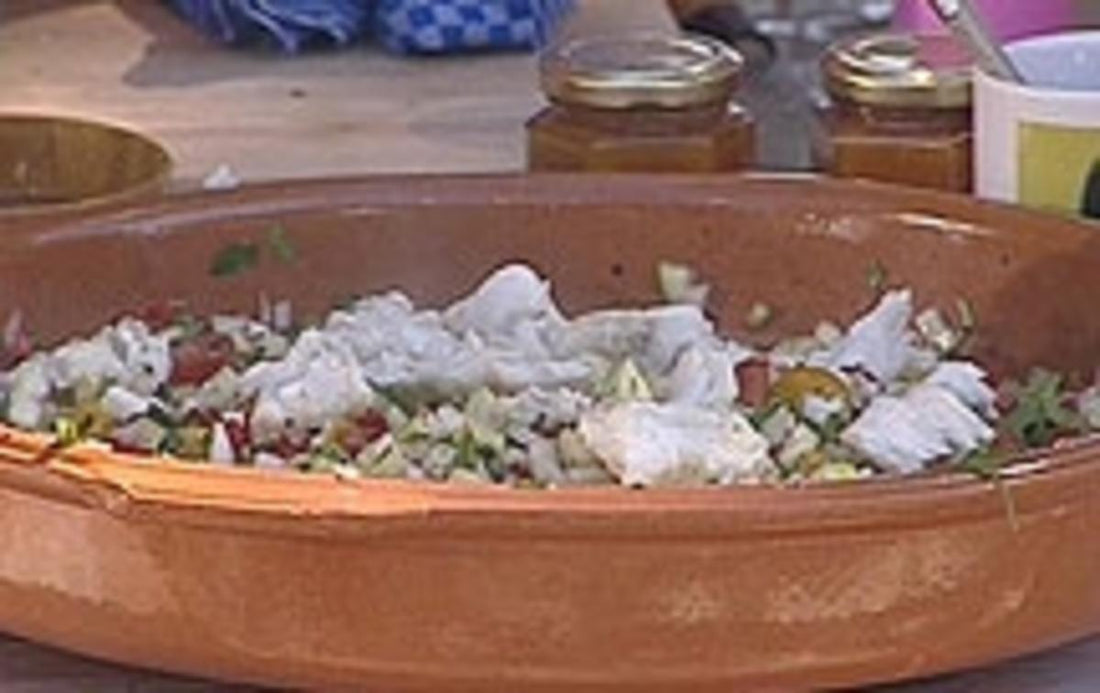 Gazpacho Fisch Salat