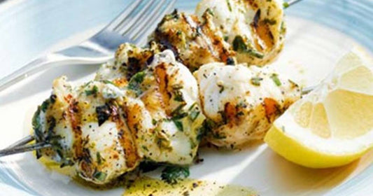 Fisch-Spieße