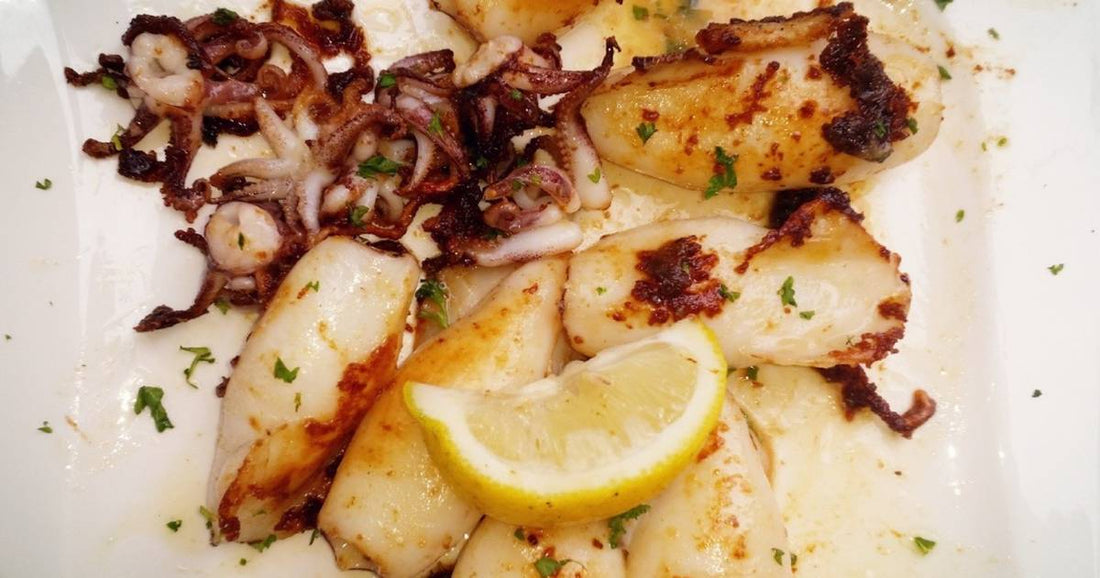 Calamari gegrillt