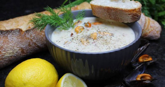 Clam Chowder mit Miesmuscheln