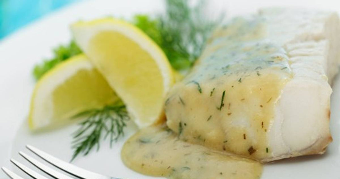 Fisch in Dill-Kräutersauce