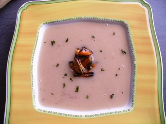 Suppe aus Meeresfrüchten