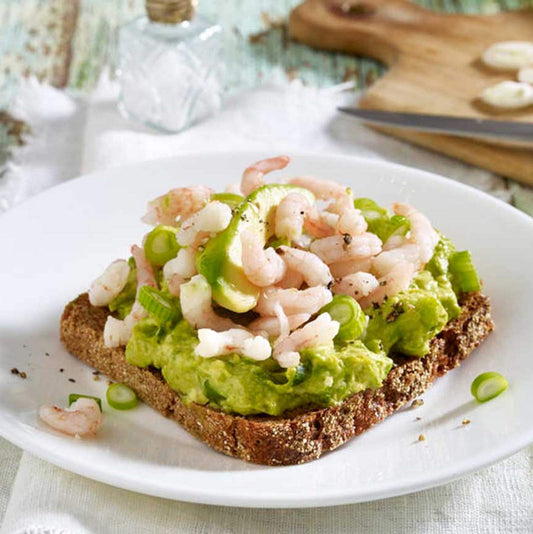 Smørrebrød "Avocado-Krabbe"