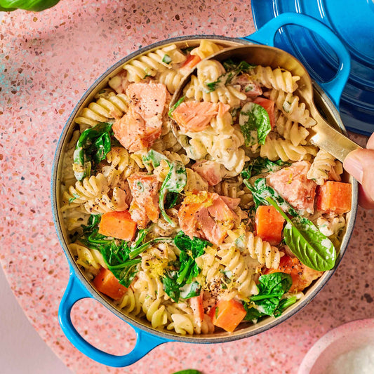 Fusilli Salmone & Spinaci