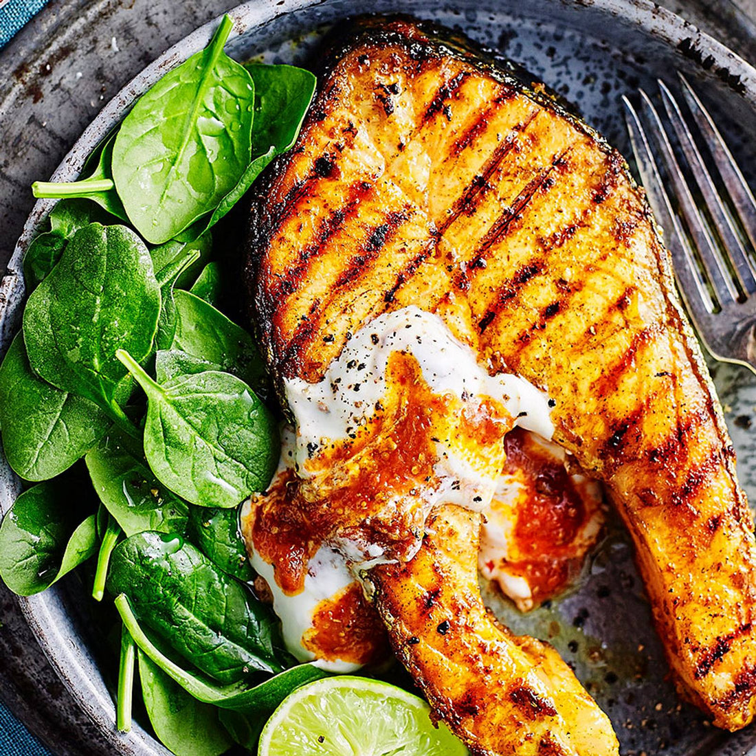 BBQ-Lachs „Bollywood“