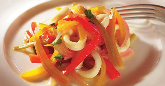 Eingelegte Calamari