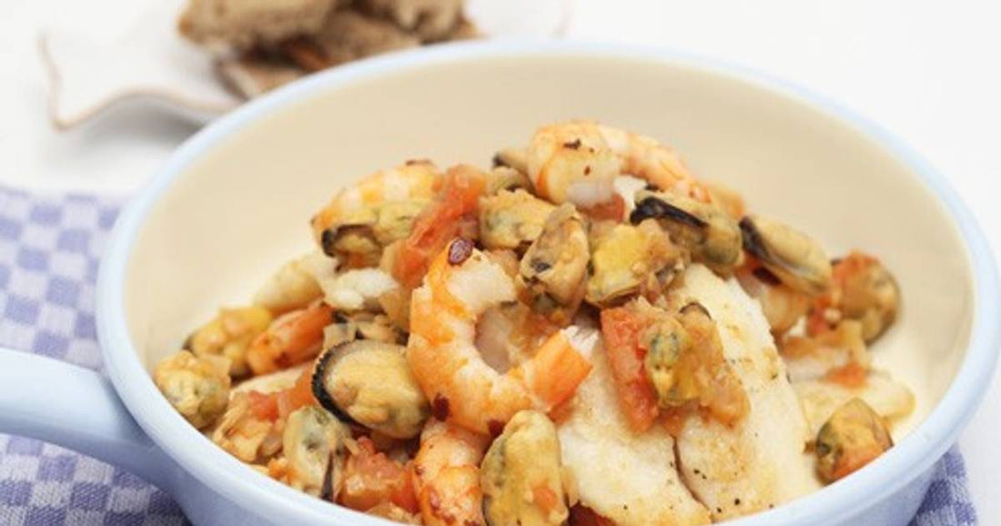 Baskische Fischpfanne