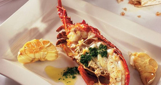 Gegrillte Languste
