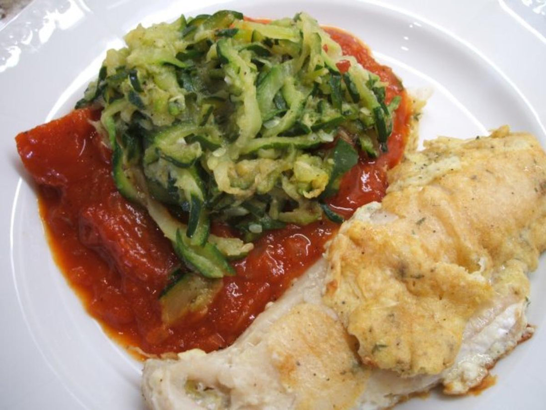 Fisch: Zander in Eihülle