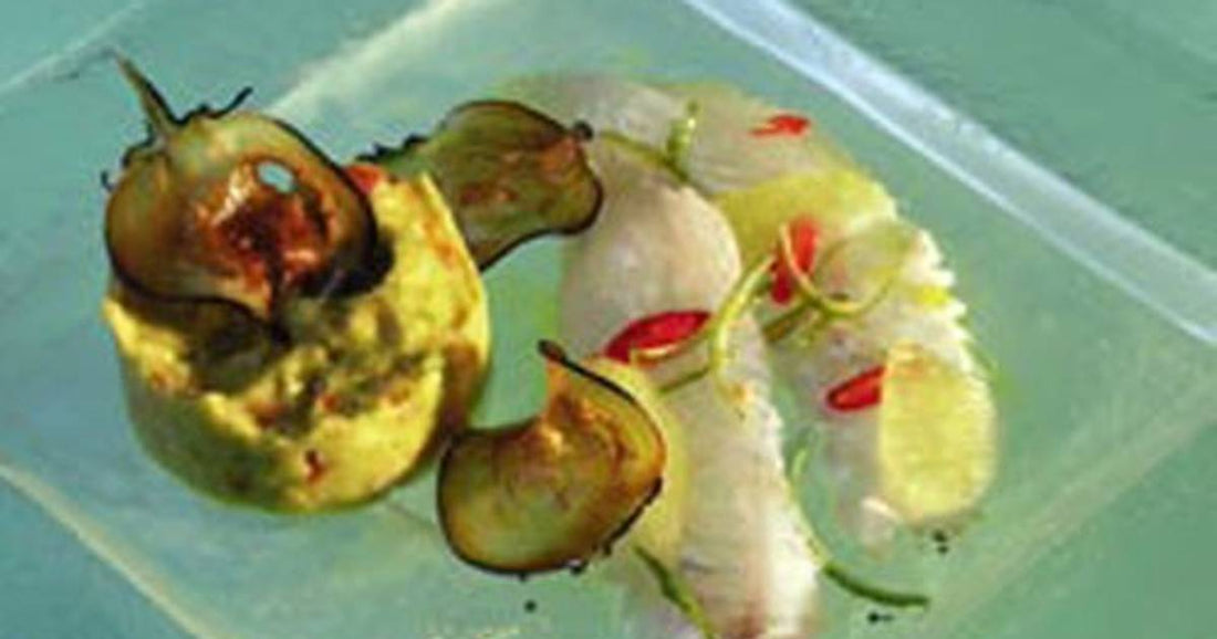 Ceviche vom Zander mit Guacamole