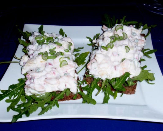 Tiger Shrimps Quark Frischkäse Aufstrich