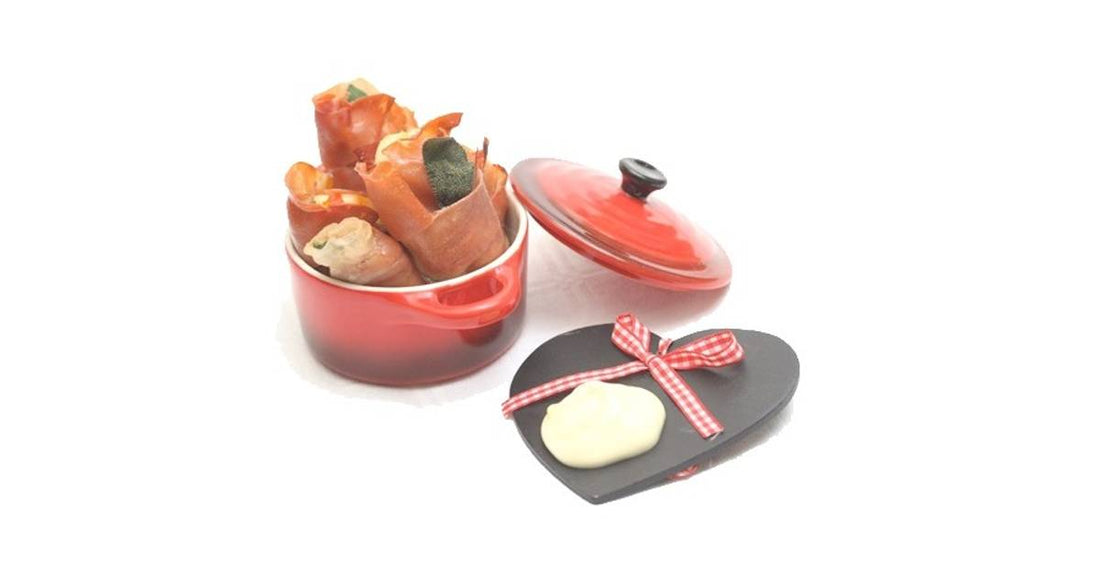 Feurige Jakobsmuschel mit Salbei, Rohschinken und Zitronenbutter