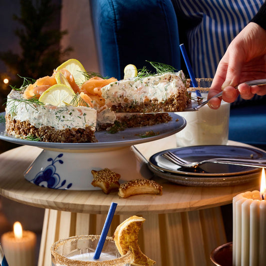 Frische Lachs-Kräuter-Torte