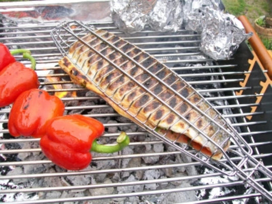 Lachsforelle vom Holzkohlegrill - schnell