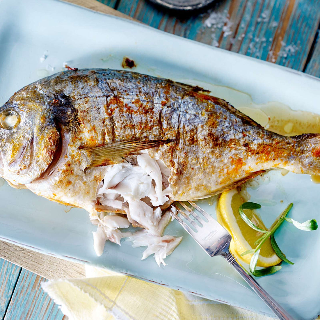 Dorade grillen - saftig und aromatisch