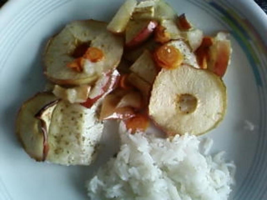 Kabeljau mit Apfel