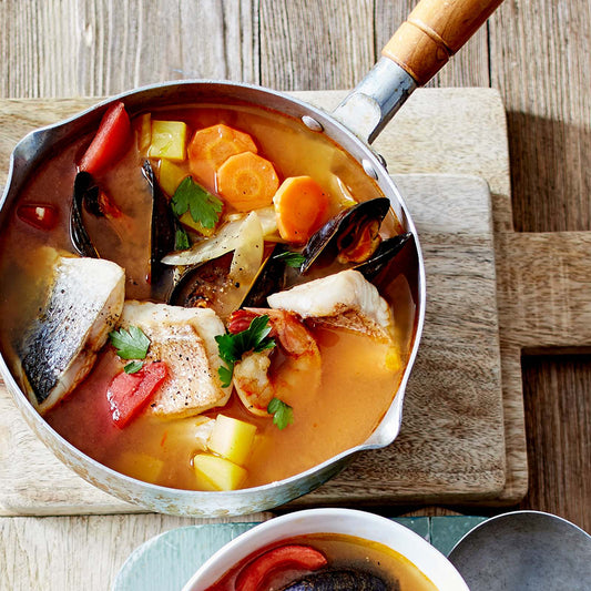 Bouillabaisse (Französische Fischsuppe)
