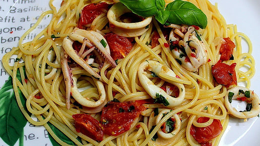 Spaghettini mit Calamaretti von Mathias56
