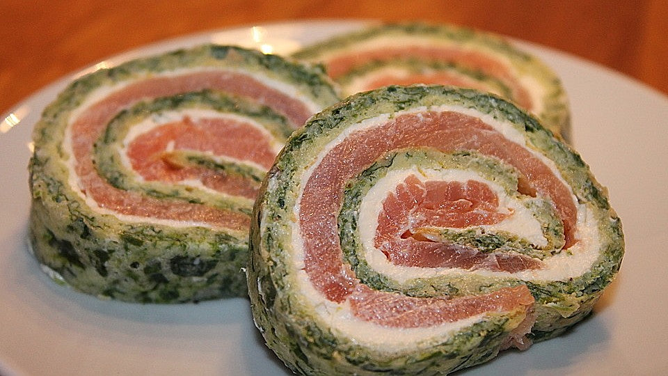 Lachs-Spinat-Rolle von hirlitschka