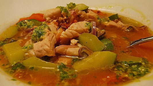 Fischsuppe Aglio Olio von hershel
