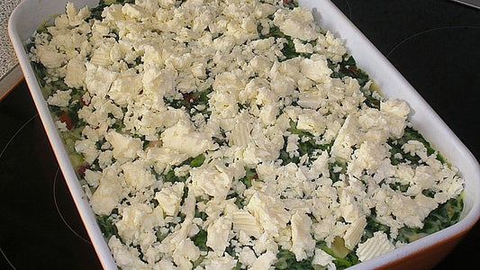 Lachsfilet in Spinatsauce mit Feta von Rocky73
