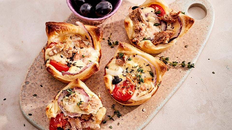 Provenzalische Blätterteigtörtchen mit Thunfisch von GourmetKathi