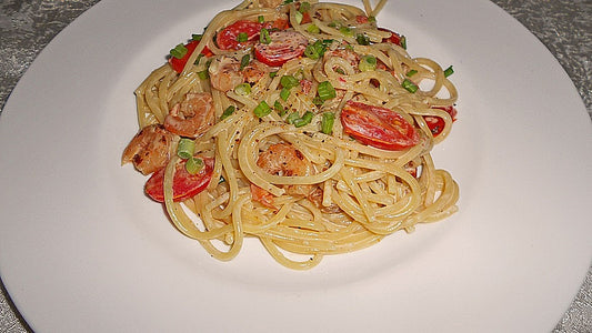 Spaghetti mit Scampi von Simanu
