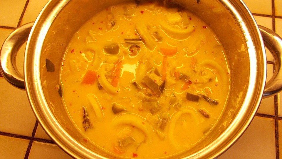 Einfache Fischsuppe mit asiatischem Touch von Brincor