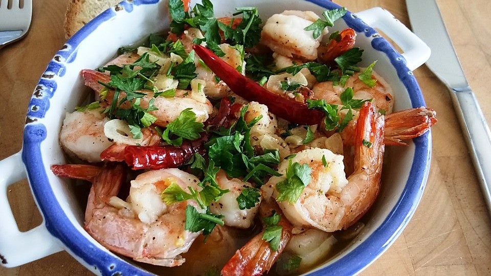 Garnelen in Knoblauch von Sonja