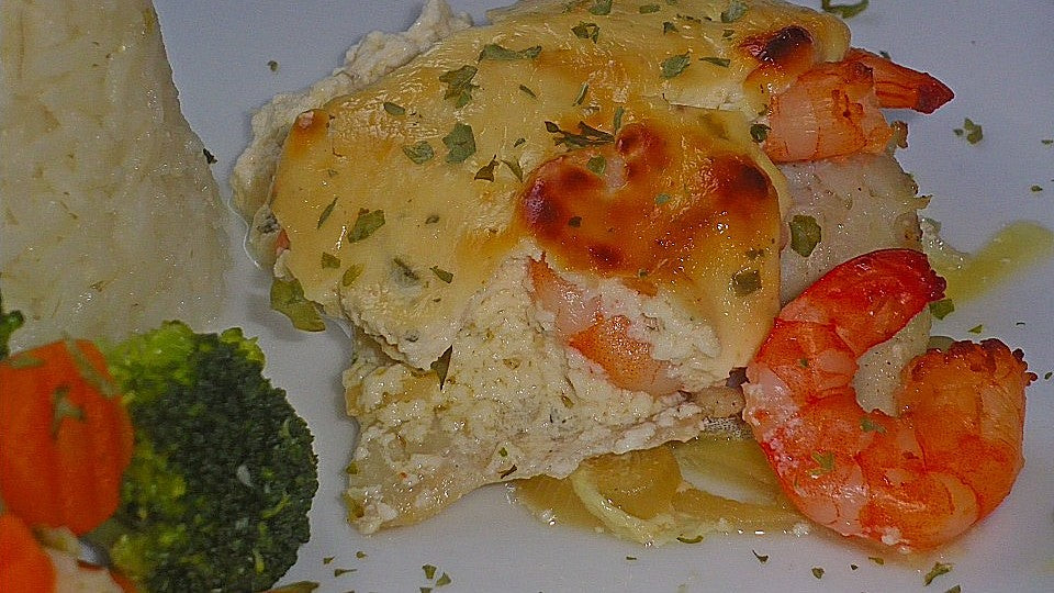 Fisch - Auflauf mit Krabben von Kätzchen1