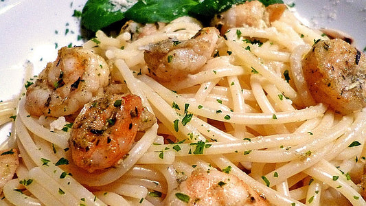 Schnell & einfach - Spaghetti mit Garnelen