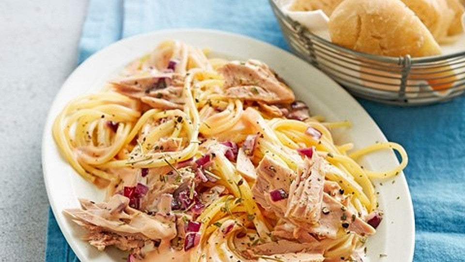 Spaghetti mit Thunfisch-Sahne-Soße von CharmedWitch036