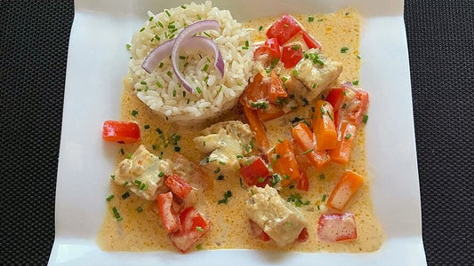 Fischfiletstreifen in Rahmgemüse von schaech001