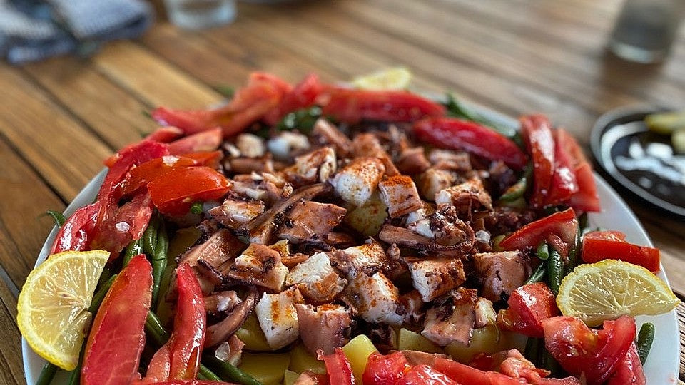 Tintenfisch Pulpo Gajego von Friddi