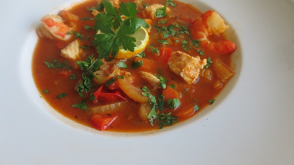 Fischsuppe "Klabautermann" von Viniferia