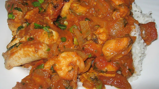 Fisch mit Meeresfrüchten auf indische Art von Kvothe13