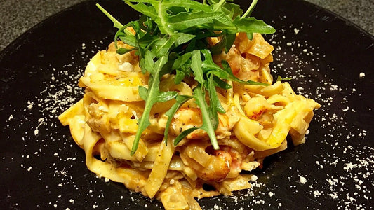 Tagliatelle in Flusskrebs-Sahne von Boritz