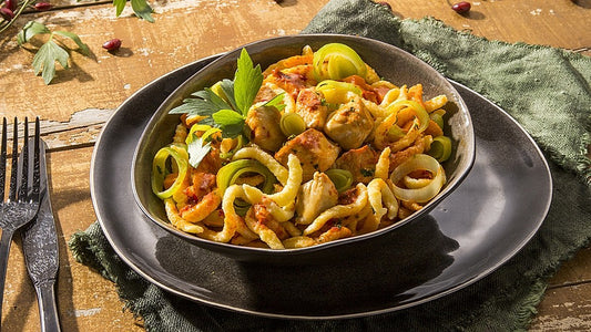 One-Pot-Spätzle mit Hähnchen von Henglein