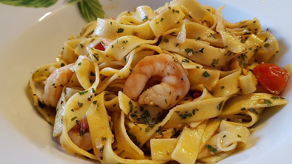 Morlas Bandnudeln mit Scampi von Morla126