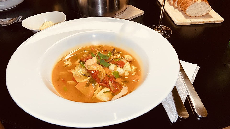 Ninnas & Markus' Fischsuppe von meyereinfach