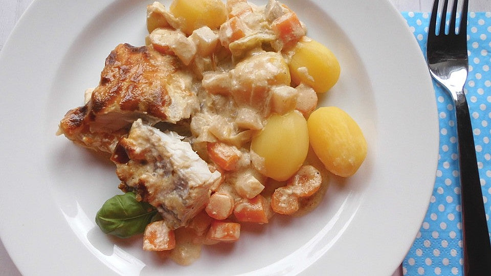 Fischfilet im Gemüsebett von nordlicht
