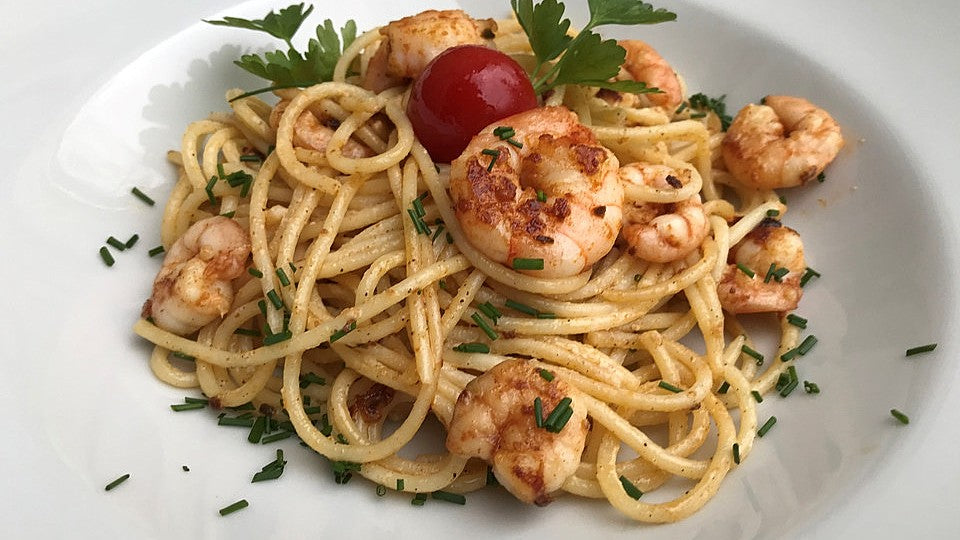 Nudeln mit Scampi von simone2