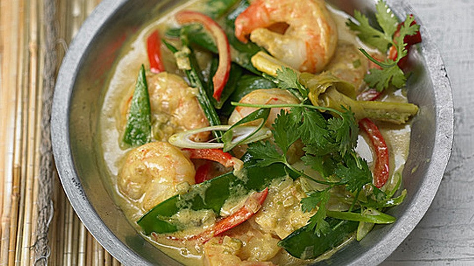 Thailändisches Garnelencurry von Safaro