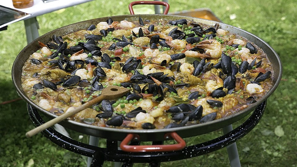 Paella de marisco von kleineSchildy