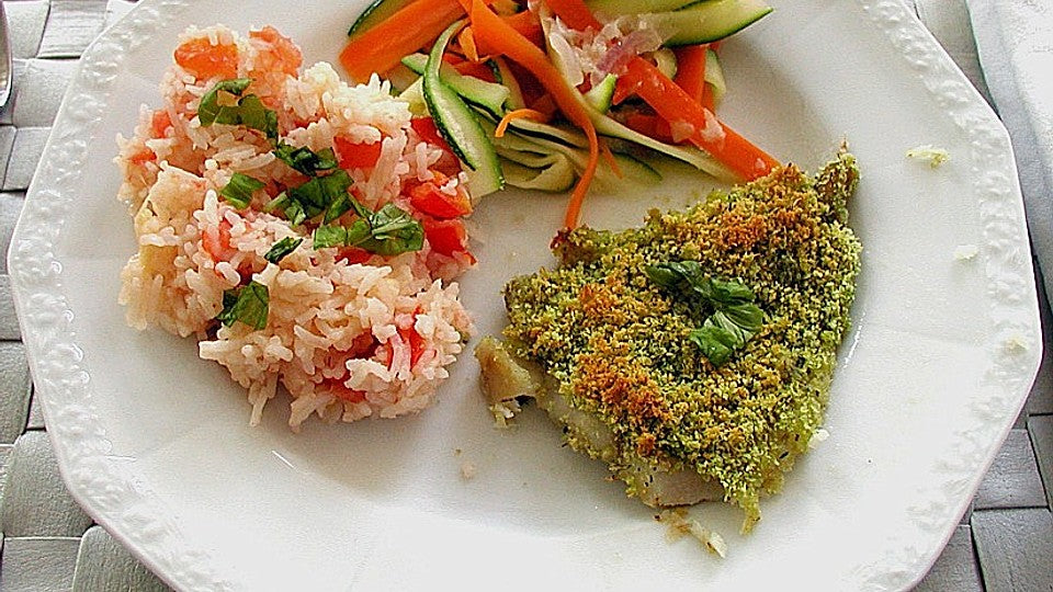 Fischfilet mit Kräuterkruste von Jenny86