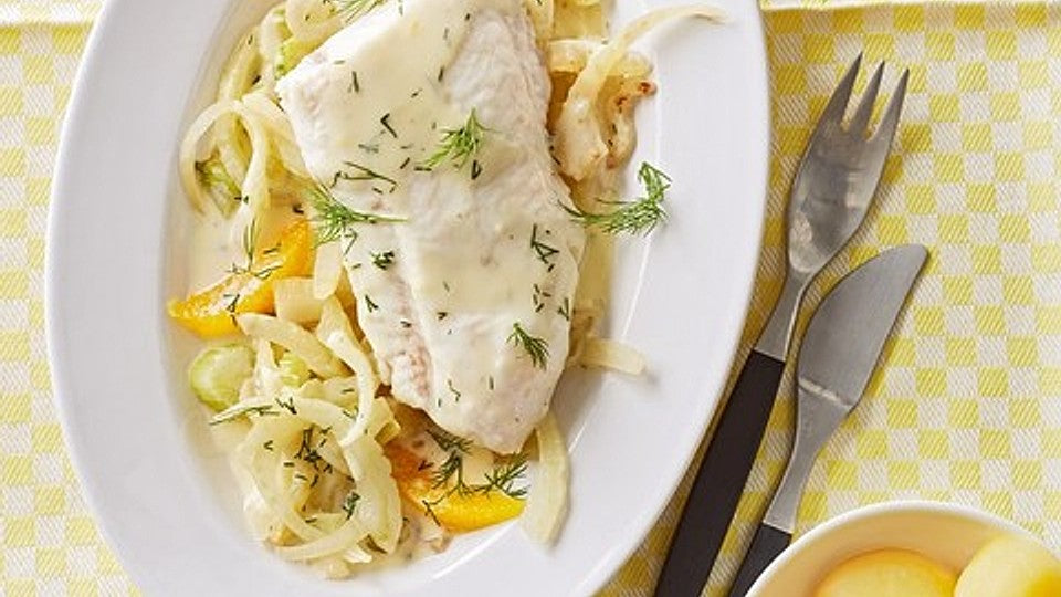 Fischfilet mit Fenchel und Orange von Italobavaria