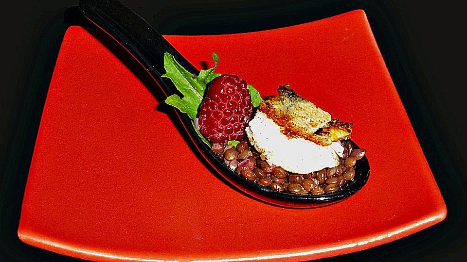 Fischfilets auf Himbeerlinsen von Hias2000