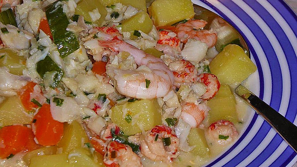 Helgoländer Fischgulasch