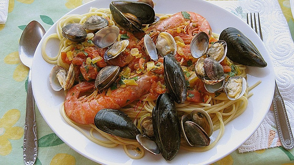 Spaghetti con Frutti di Mare von Mathias56