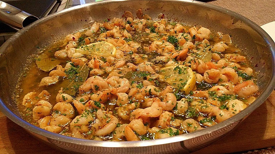 Shrimps in Knoblauchsauce von Tickerix